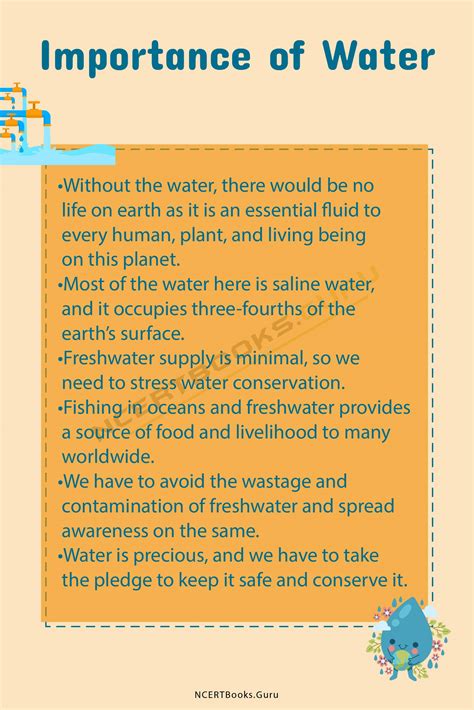 importance of water pdf.